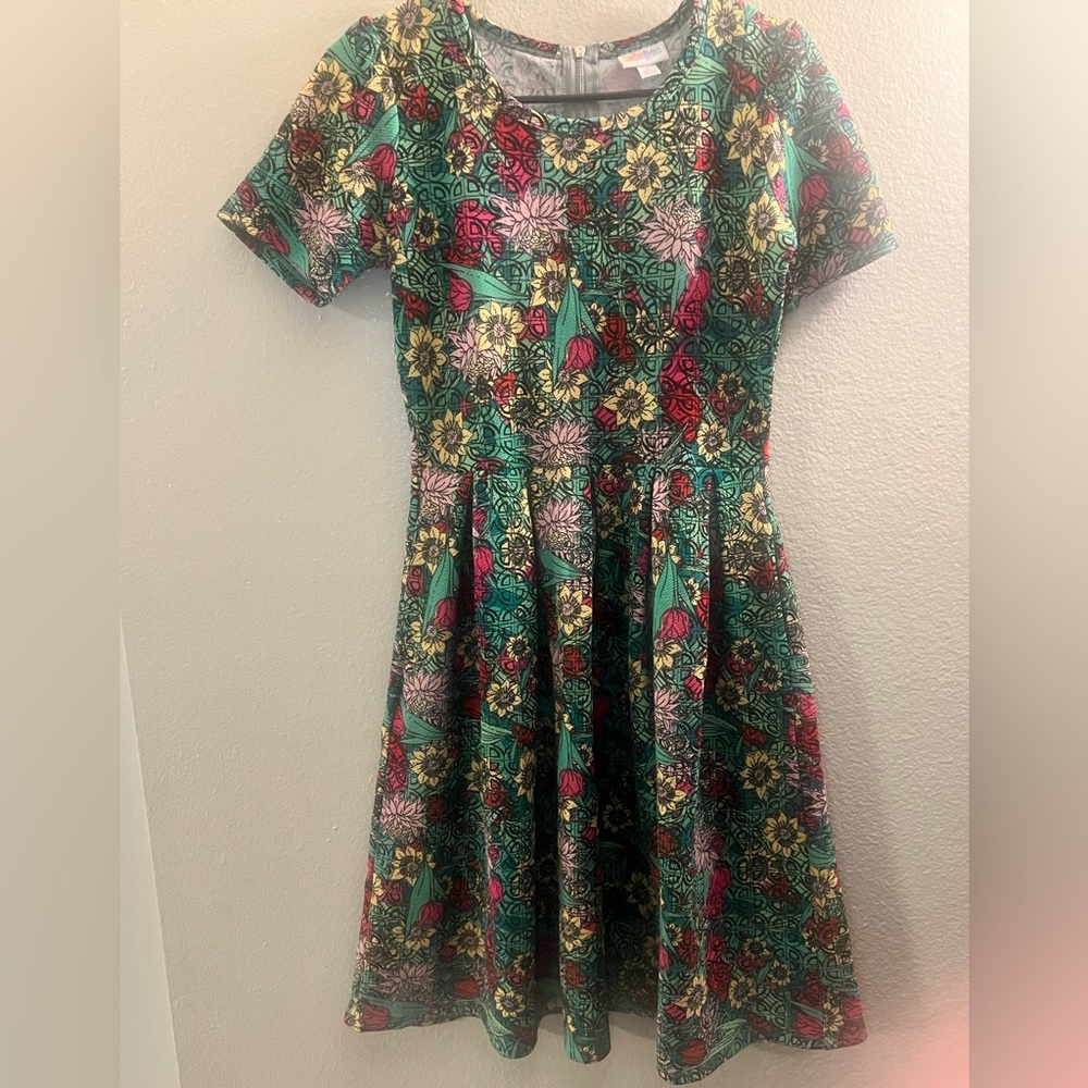 LuLaRoe Amelia dress size small